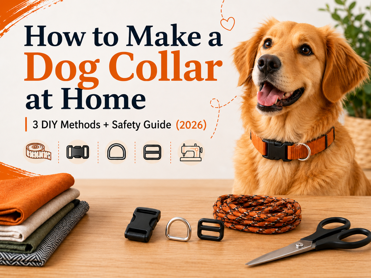 How to Make a Dog Collar: Easy DIY Step-by-Step Guide (2026)