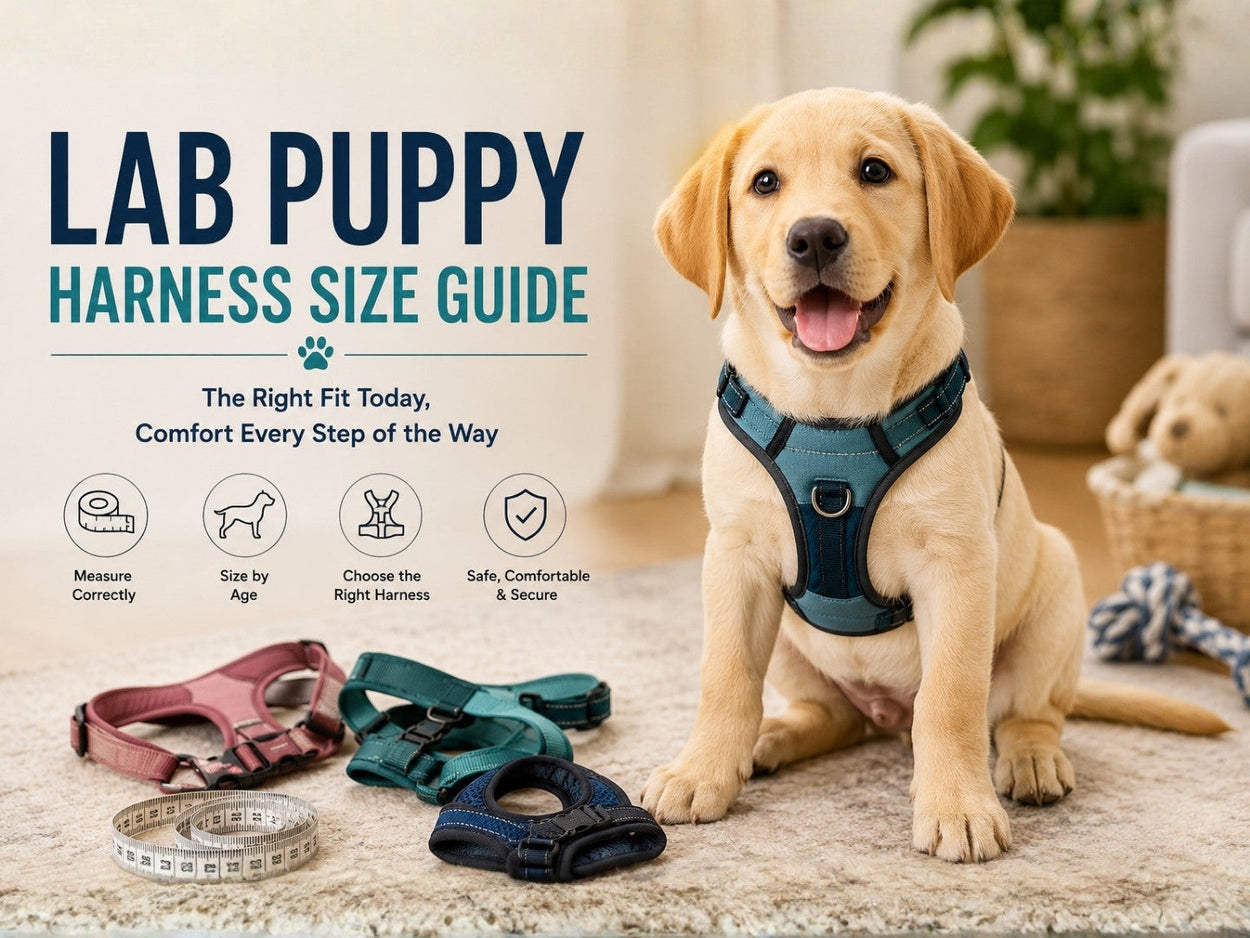 What Size Harness for a Lab Puppy? Complete Size Guide + Growth Tips (2026)