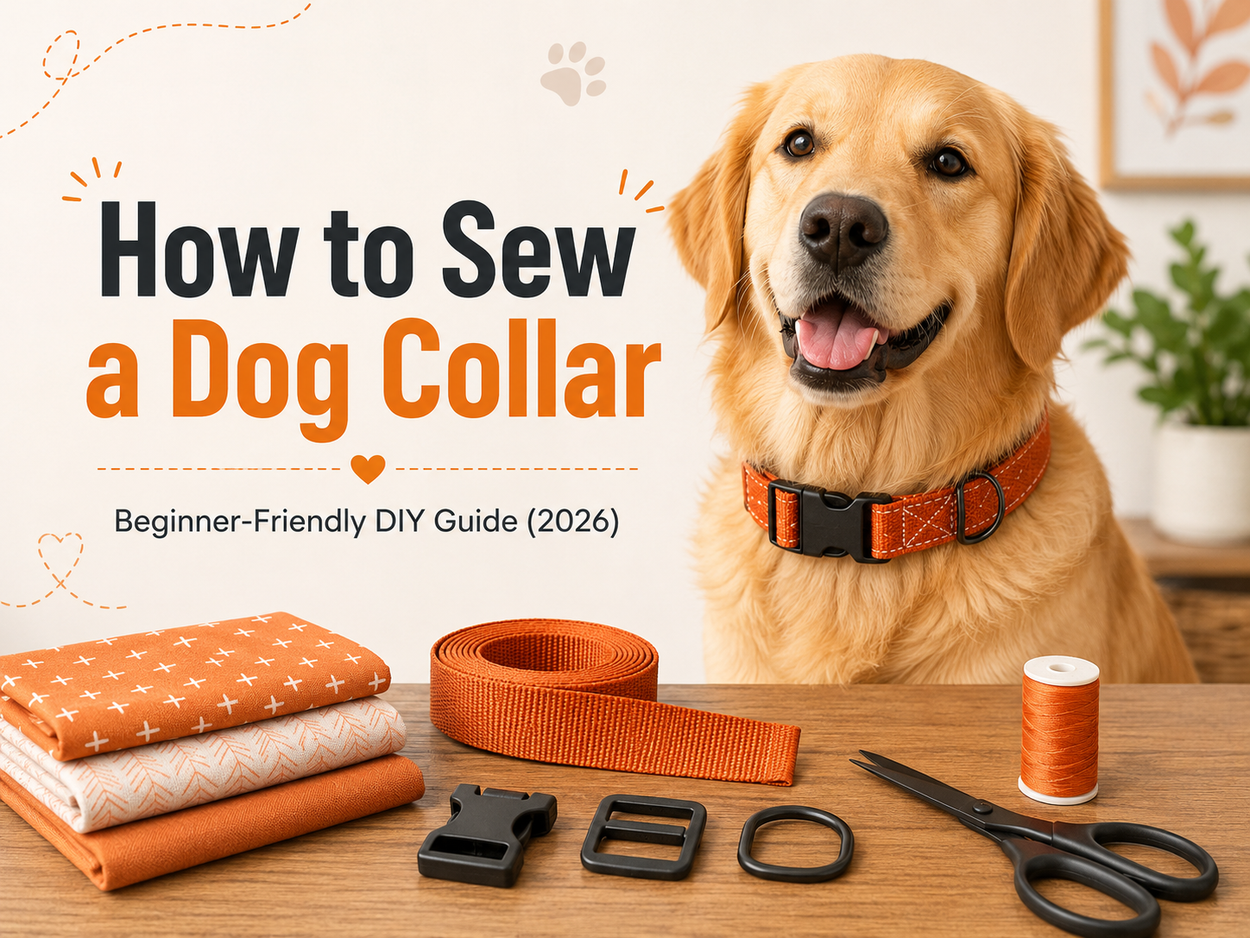 How to Sew a Dog Collar: Easy DIY Step-by-Step Guide for Beginners (2026)