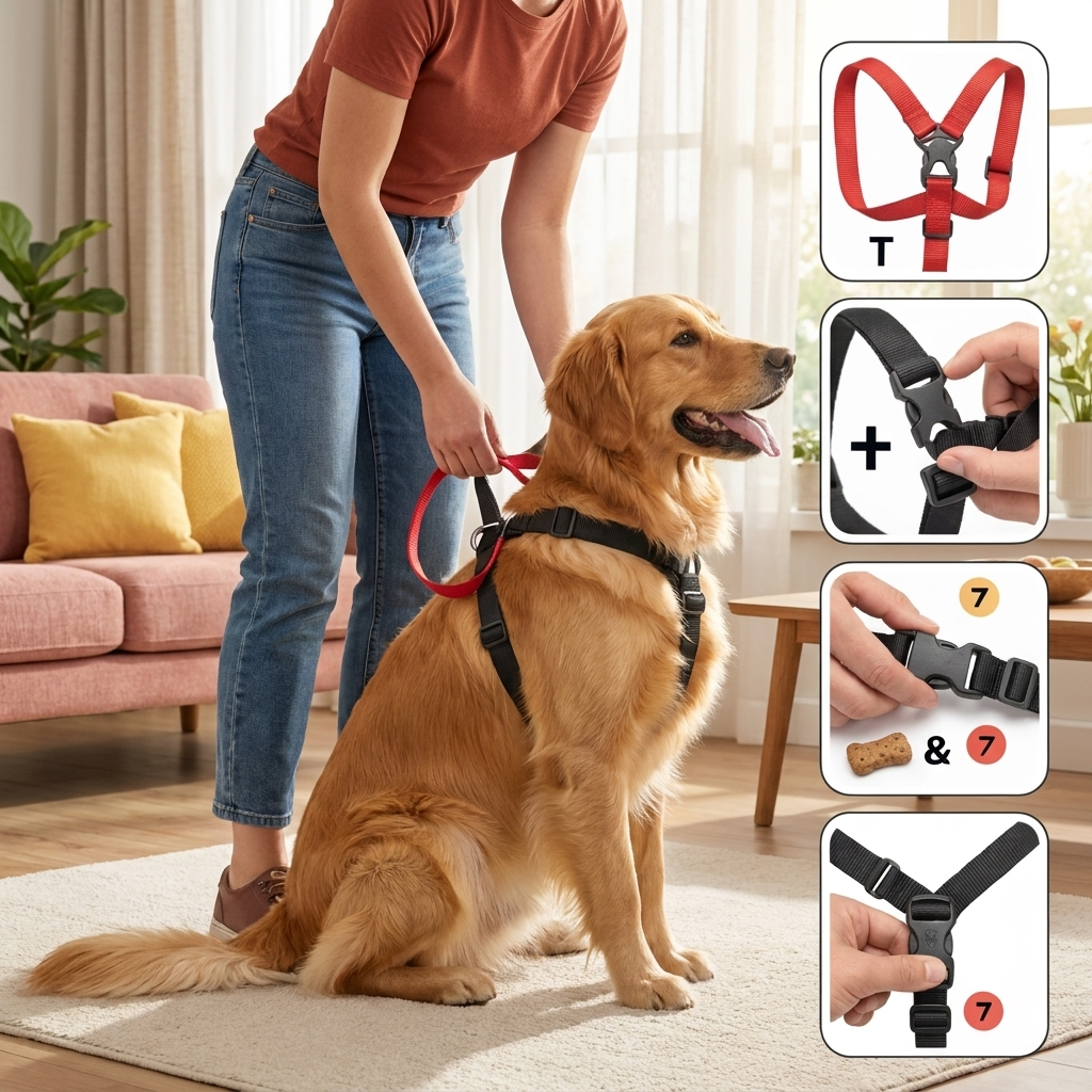 How to Use a Dog Harness (The Safe, No-Struggle Visual Guide)