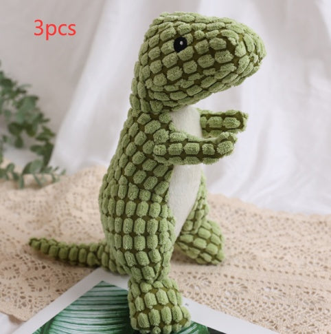 Dog Bite Resistant Plush Sounding Toy Dinosaur - My Store #