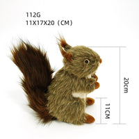 Squeaky Dog Toy Pet Toy Dog Biting Toy Dog Squirrel Plush Toy Interactive Chewing Toy For Small Large Dogs Aggressive Chewers - My Store #