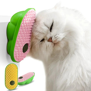 Catnip Toys for Cats – 2-Pack Wall Stick Catnip Balls for Licking, Grooming & Self-Massage