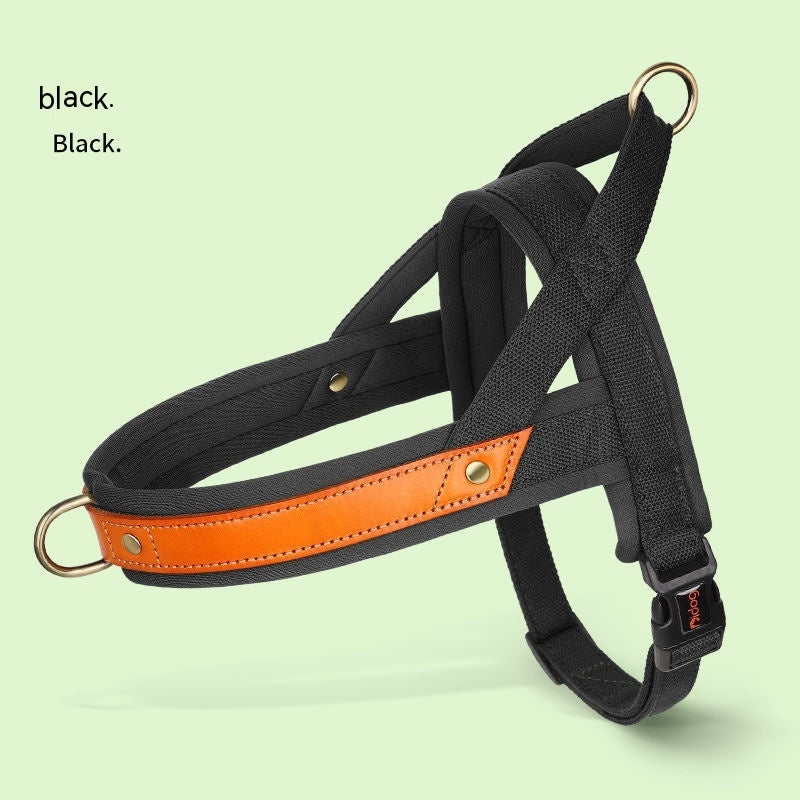 Dog's Straps Dog Breast Collar Hand Holding Rope Vest-style Jarre Aero Bull Dog Leash