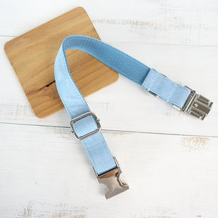 Blue pet dog collar