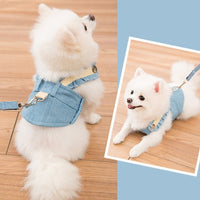 Cute Pet Dog Harness Leash Set