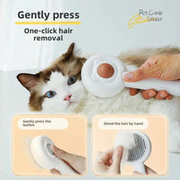 Rechargeable Two-In-One Pet Nail Trimmer Combs Electric Cat Dog Grooming Cleaning Brush Pet Care Tools