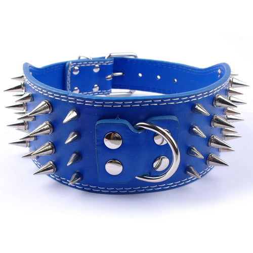 PU Leather Big Dog Collar