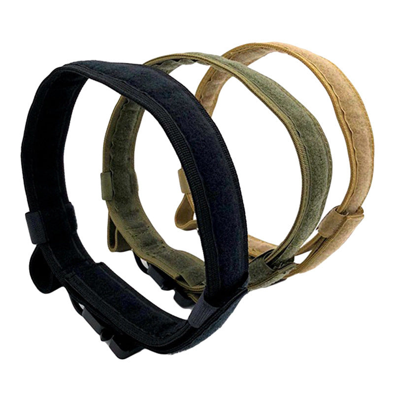 Nylon anti-wear dog traction collar