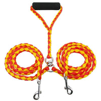 Braided PP round rope dog leash dog leash