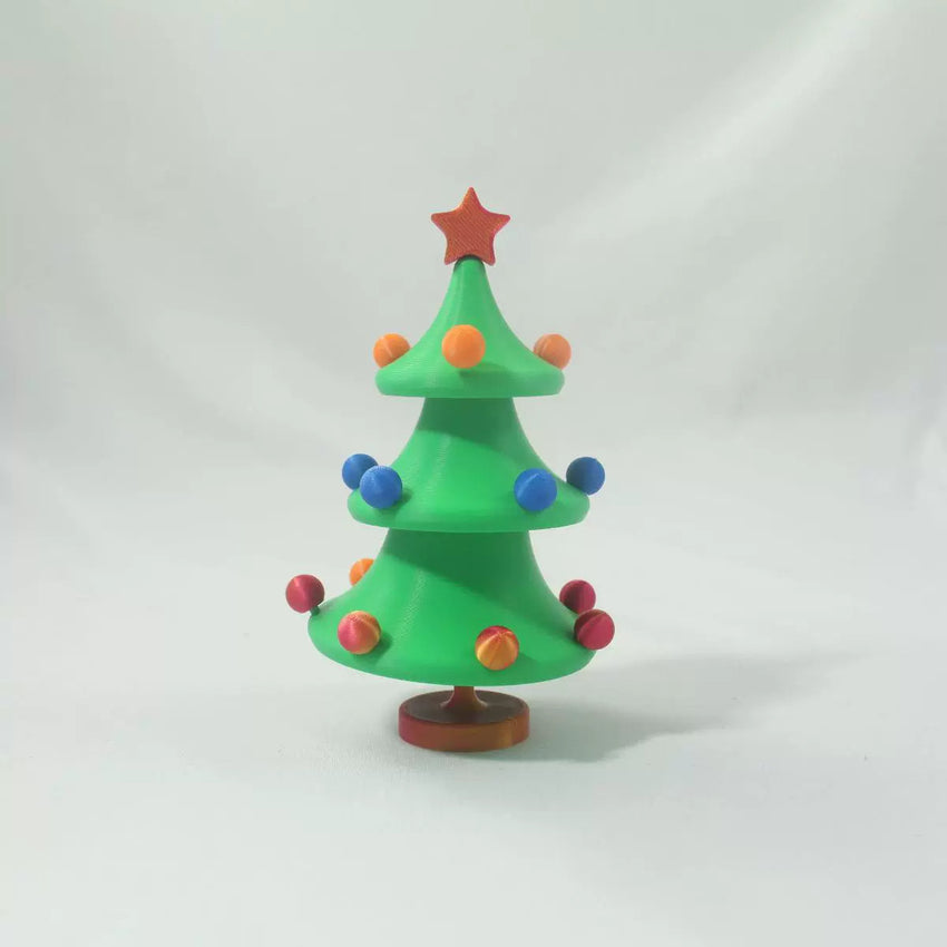 3d Printing Christmas Gift Dancing Christmas Tree Decompression Toy - My Store #