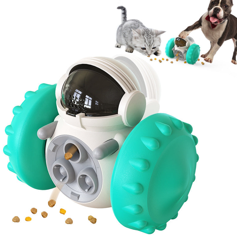 Cat And Dog Toys Slow Food Interactive Balance Car Multifunctional Fun Development Smart Pet Feeding Dog Toy Car Pets Products - My Store #