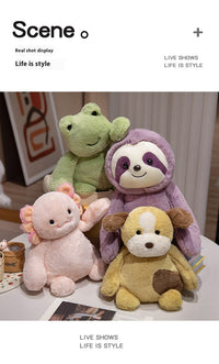 Salamander Sloth Doll Small Dog Plush Toy - My Store #