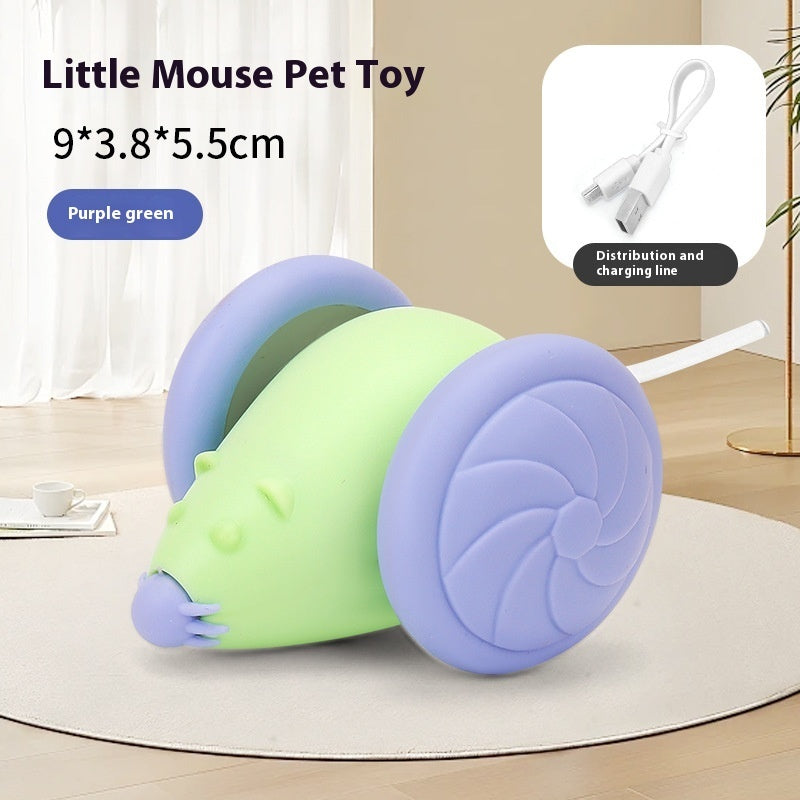 Mouse Toy USB Rechargeable Luminous Electric