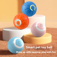 Smart Dog Toy Ball Electronic Interactive Pet Toy Moving Ball USB Automatic Moving Bouncing For Puppy Birthday Gift Cat Product - My Store #