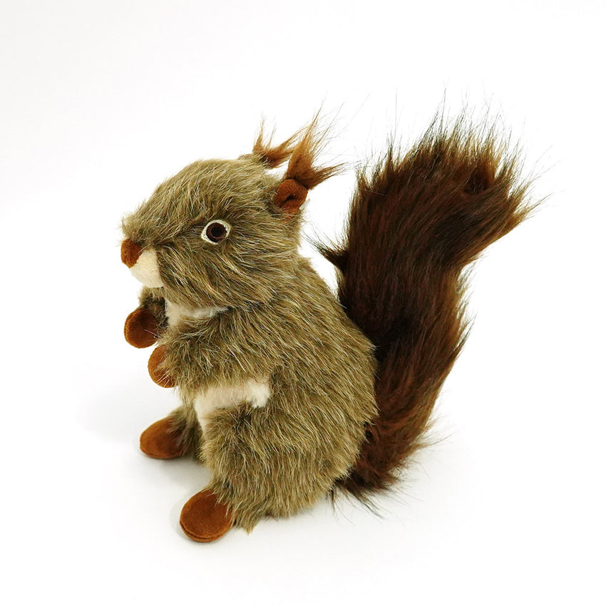 Squeaky Dog Toy Pet Toy Dog Biting Toy Dog Squirrel Plush Toy Interactive Chewing Toy For Small Large Dogs Aggressive Chewers - My Store #