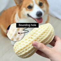 Funny Pet Dog Squeaky Toys For Small Middle Dogs Bite Resistant Puppy Cat Dogs Toys Pets Rubber Peanut Clean Tooth Chew Toy - My Store #