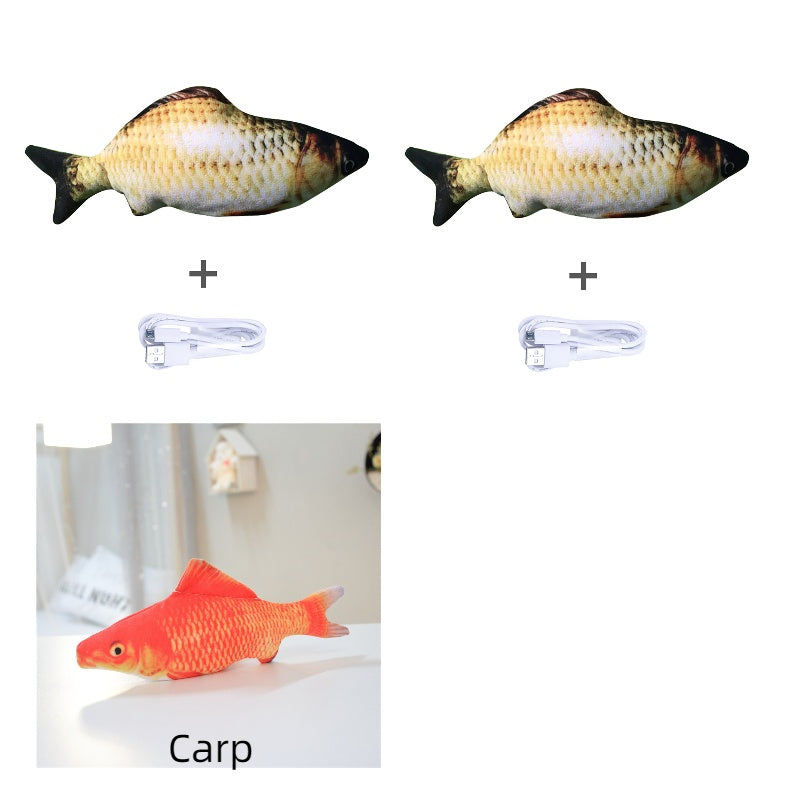 Without Cat Nip Version - Electric Jumping Fish Simulation Electric Fish Toy - My Store #