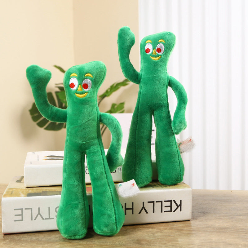 Multipet Gumby Plush Filled Dog Toy Green - My Store #