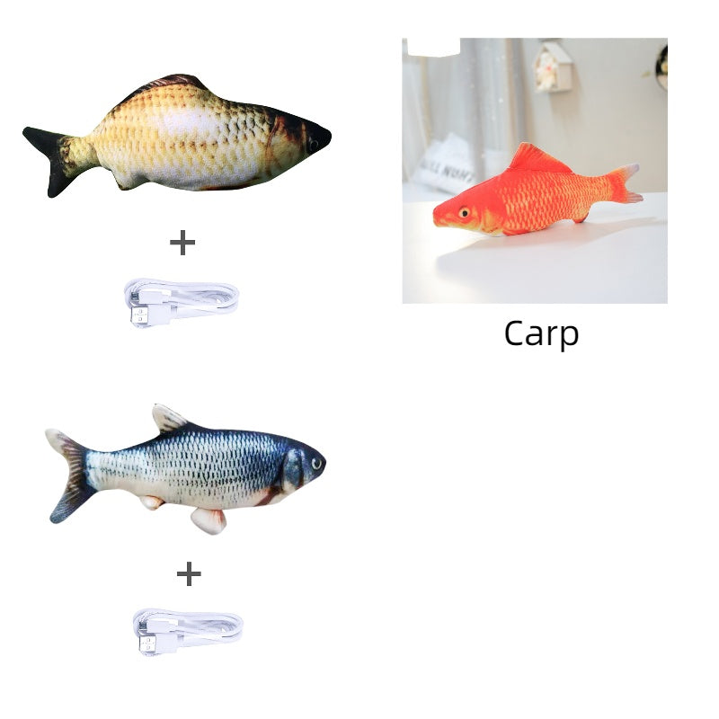 Without Cat Nip Version - Electric Jumping Fish Simulation Electric Fish Toy - My Store #