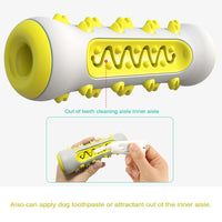 Dog Squeaky Toys For Aggressive Chewers, Tough Toothbrush Dog Chew Toy, Nearly Indestructible Rubber Toys For Pet Training, Teeth Cleaning, Playing And Chewing For Medium & Large Breeds - My Store #