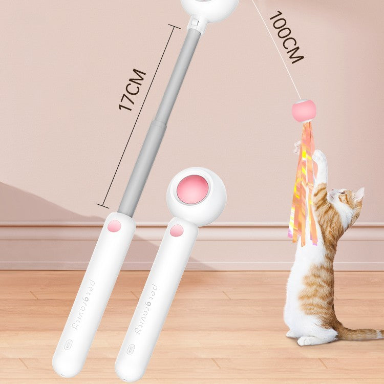 Retractable Chewable Cat Toy