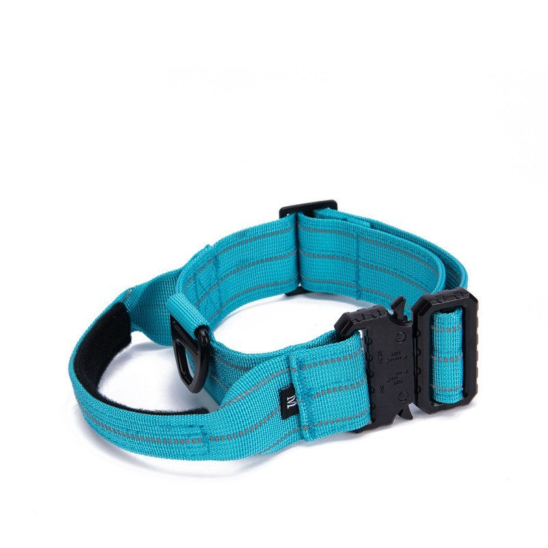 Quick Release Dog Collar Night Reflective Dog Walking Collar