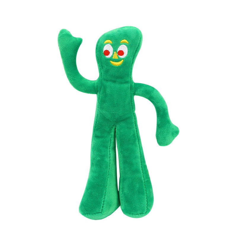 Multipet Gumby Plush Filled Dog Toy Green - My Store #