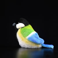 Simulation Big Sparrow Bird Plush Toy Pendant