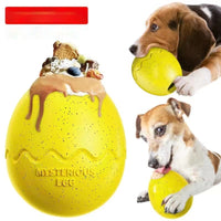 Dog Slow Food Bite-resistant Leakage Food Feeder Dinosaur Egg Bite Dog Toy - My Store #