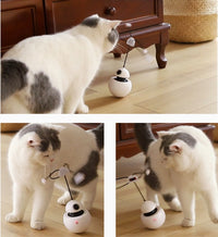 Cat toy funny cat toy three in one robot tumbler laser cat toy - My Store #