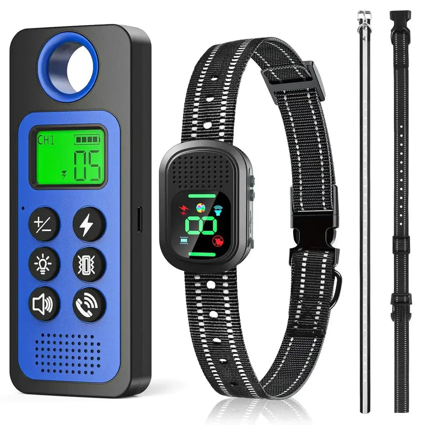 Dog E Collar – 4500FT Remote Waterproof Training Collar with 4 Modes