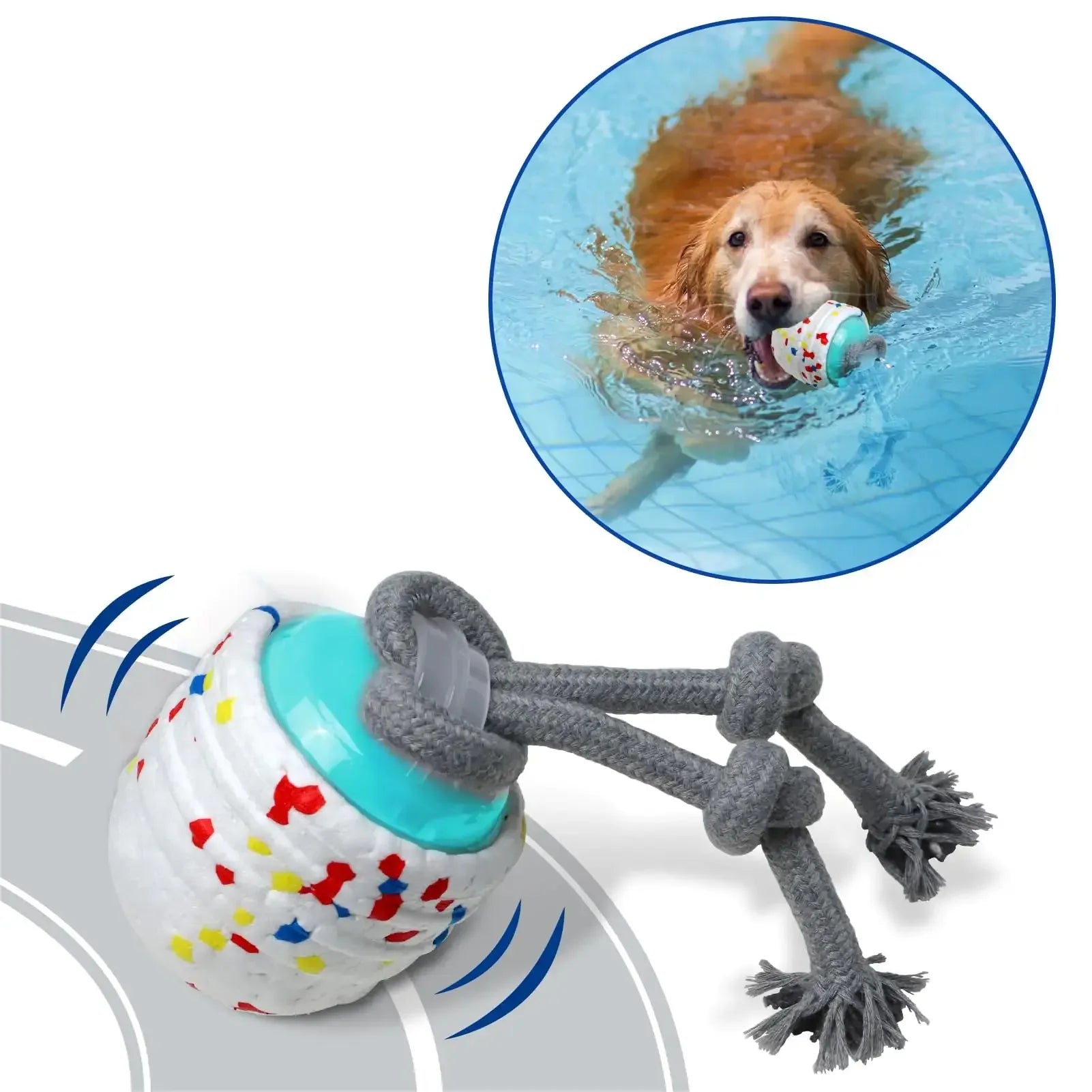 dog water toys - Interactive Dog Toys Automatic Indoor Moving Dog Toy Outdoor Floating Dog Water Toy 2