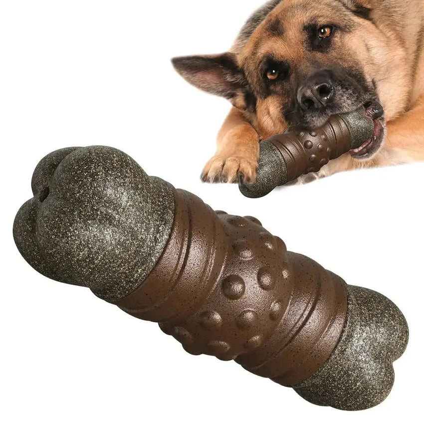 Durable Dog Bone Toy - Nylon Chew for Large Breeds - Petcharged