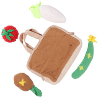 Pet Dog Vegetable Basket Toy Puzzle Play Decompression Hidden Food Training - My Store #