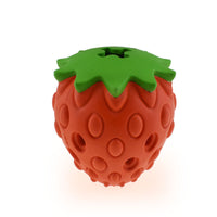 Pet Toy Chew Resistant Strawberry Leak Food Ball Pet Supplies Dog And Cat Toys - My Store #