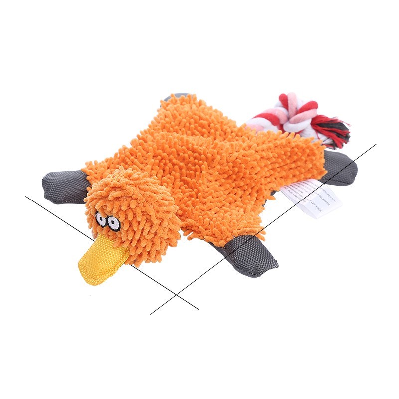 Pet Toy Donkey Shape Corduroy Chew Toy For Dogs Puppy Squeaker Squeaky Plush Bone Molar Dog Toy Pet Training Dog - My Store #