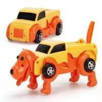 Wind-up Clockwork Toy Dog, Deformed Dinosaur Animal, Car Toy - My Store #