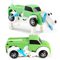 Wind-up Clockwork Toy Dog, Deformed Dinosaur Animal, Car Toy - My Store #