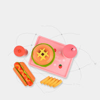 Wooden Burger Toy Strawberry Simulation Burger Hot Dog Group - My Store #