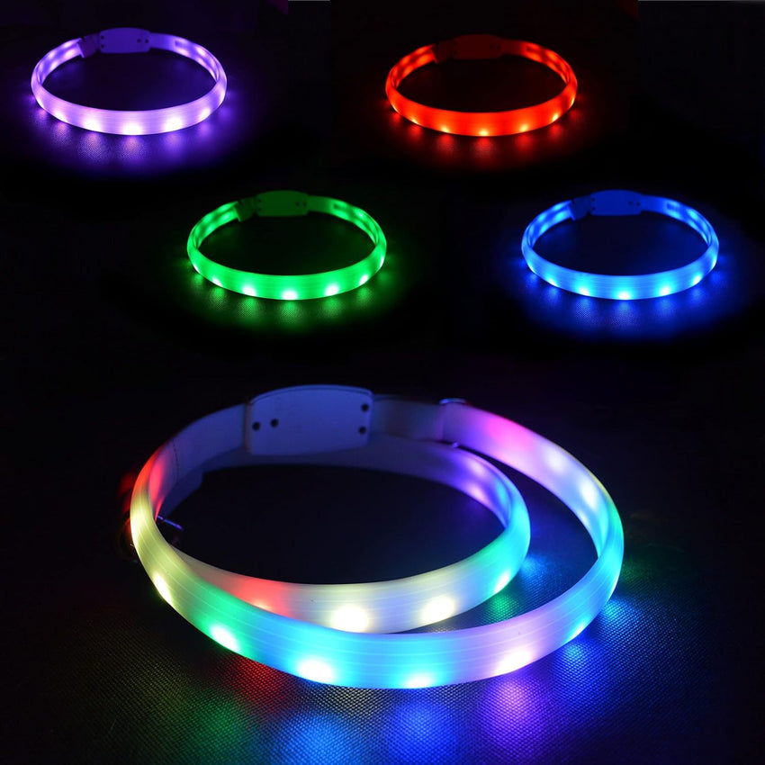 Luminous LED Horse Running Light Dog Collar