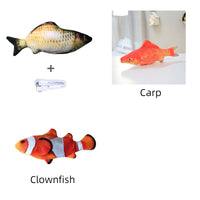 Without Cat Nip Version - Electric Jumping Fish Simulation Electric Fish Toy - My Store #