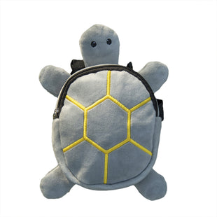 Cartoon Turtle Shape Dog Backpack No-Pull Pet Harness Vest Self Carrier Metal Zipper Large Capacity Backpack Pet Products