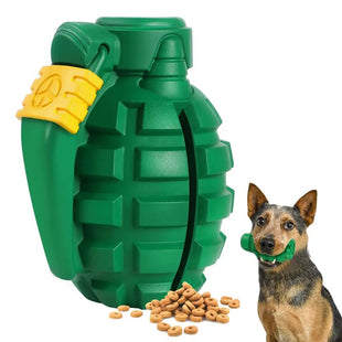Big Dog Toys Heavy Duty Chew Toy for Aggressive Chewers Durable Green Rubber for Large Breeds