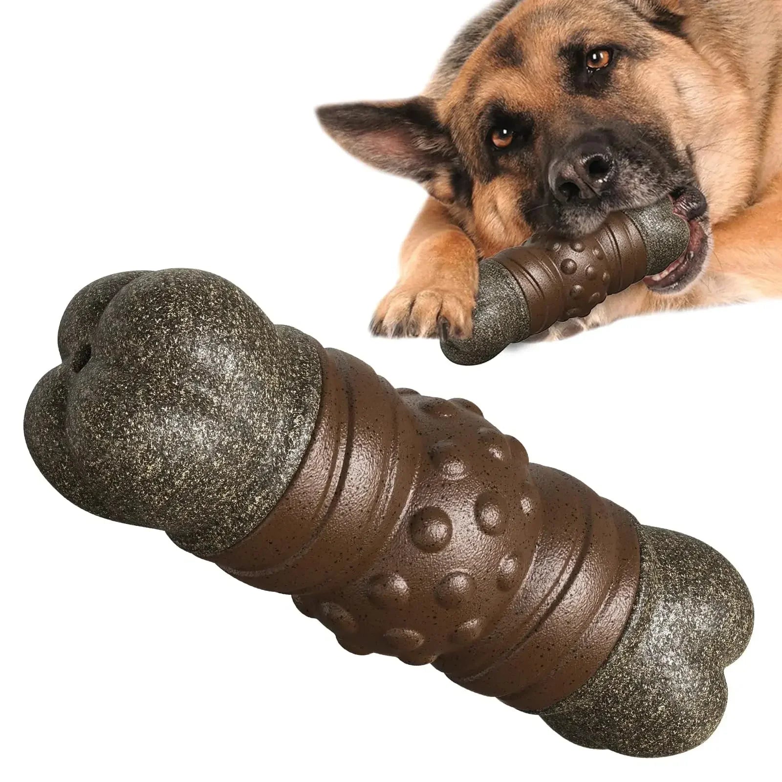 dog bone toy - Dog Chew Indestructible Bone Toy for Large Aggressive Chewers Extra - Large Breed Dogs 2