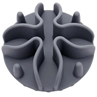 ceramic dog bowl - Slow Feeder Dog Bowl InsertDoweiss Silicone Slow Feeder for Dog Cat Puppy Pet with Stong Suction Cups for Dog Bowls Slow Eating Bowls (Small Purple) - Petcharged