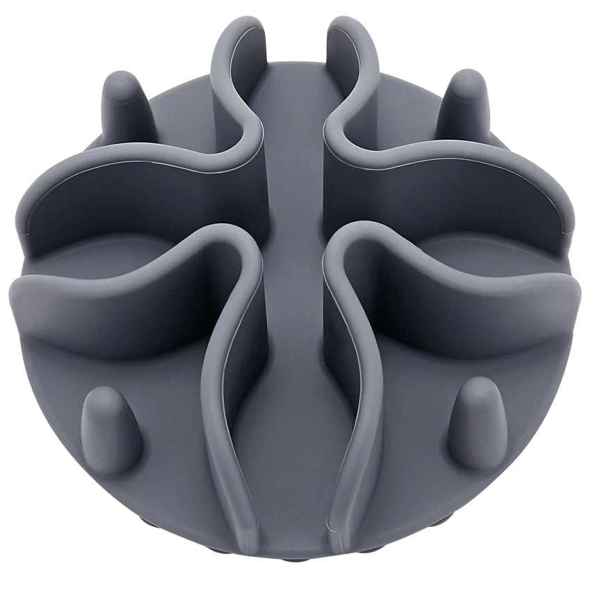 ceramic dog bowl - Slow Feeder Dog Bowl InsertDoweiss Silicone Slow Feeder for Dog Cat Puppy Pet with Stong Suction Cups for Dog Bowls Slow Eating Bowls (Small Purple) - Petcharged