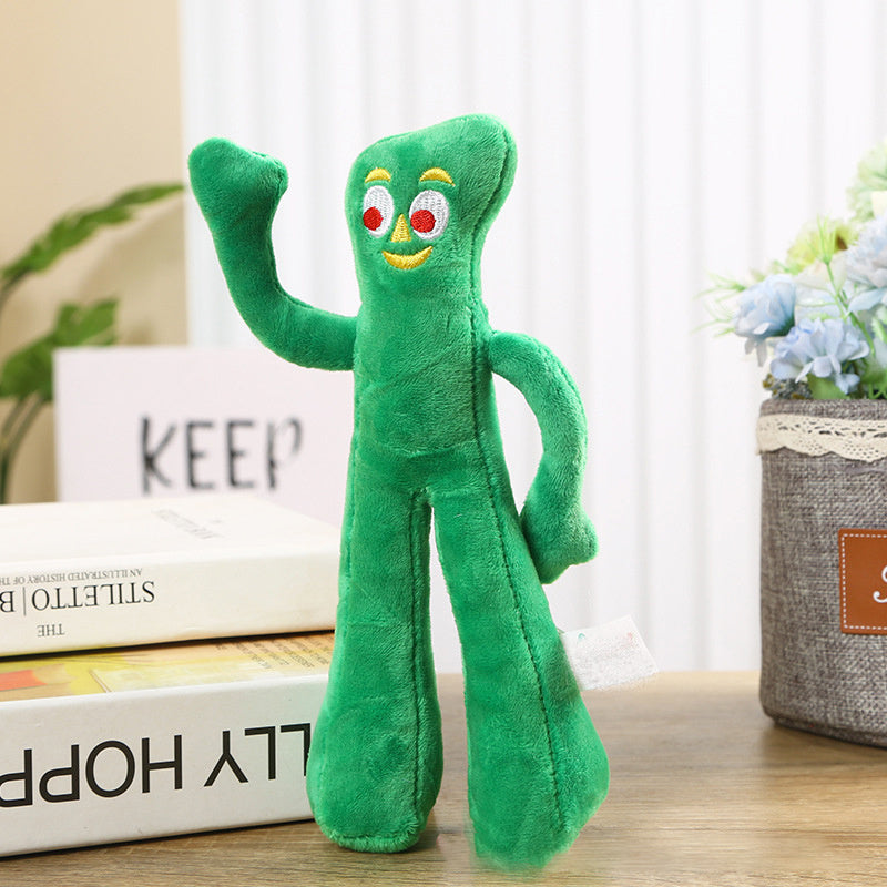 Multipet Gumby Plush Filled Dog Toy Green - My Store #