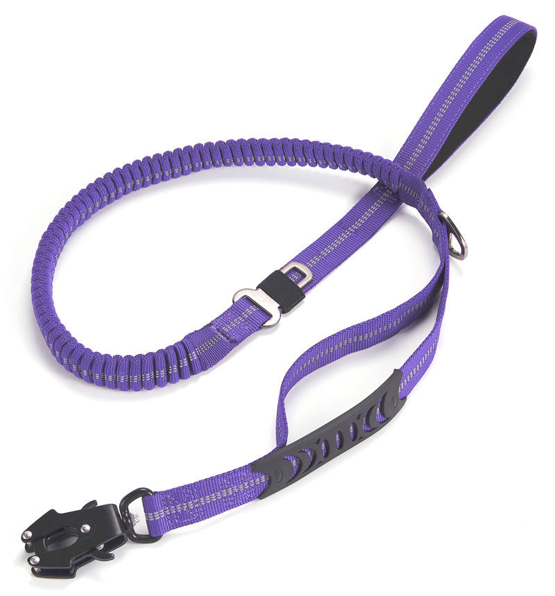 Reflective Explosion-proof Impact Medium And Large Dog Frog Buckle Leash