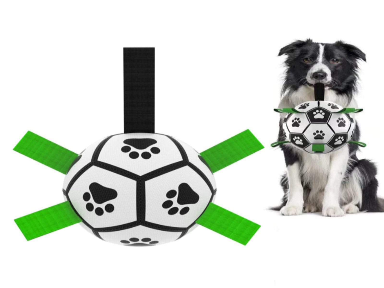 Interactive Dog Football Toy Soccer Ball Inflated Training Toy For Dogs Outdoor Border Collie Balls For Large Dogs Pet Supplies - My Store #